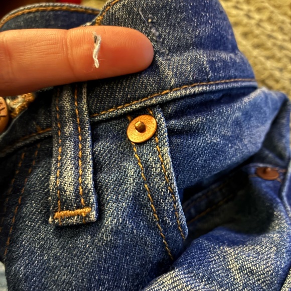 Madewell Flea Market Flares • 70s High Rise Flare Jeans • Faded Blue Size 25 - Picture 10 of 11